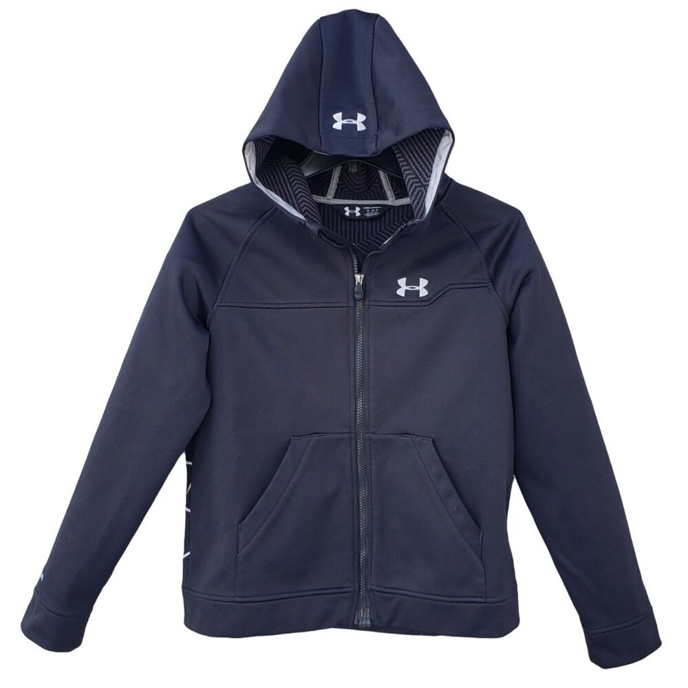 Under Armour Storm Coldgear Infrared jacket with hood, youth size YXL
